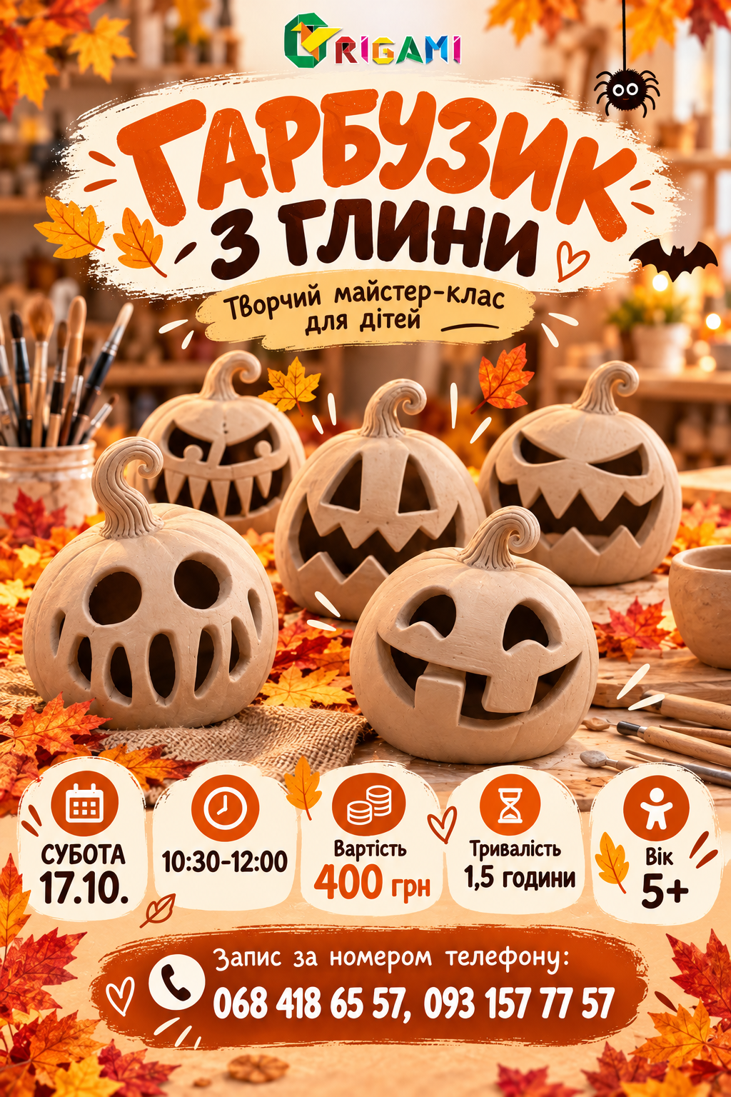 Майстер-класи в ORIGAMI